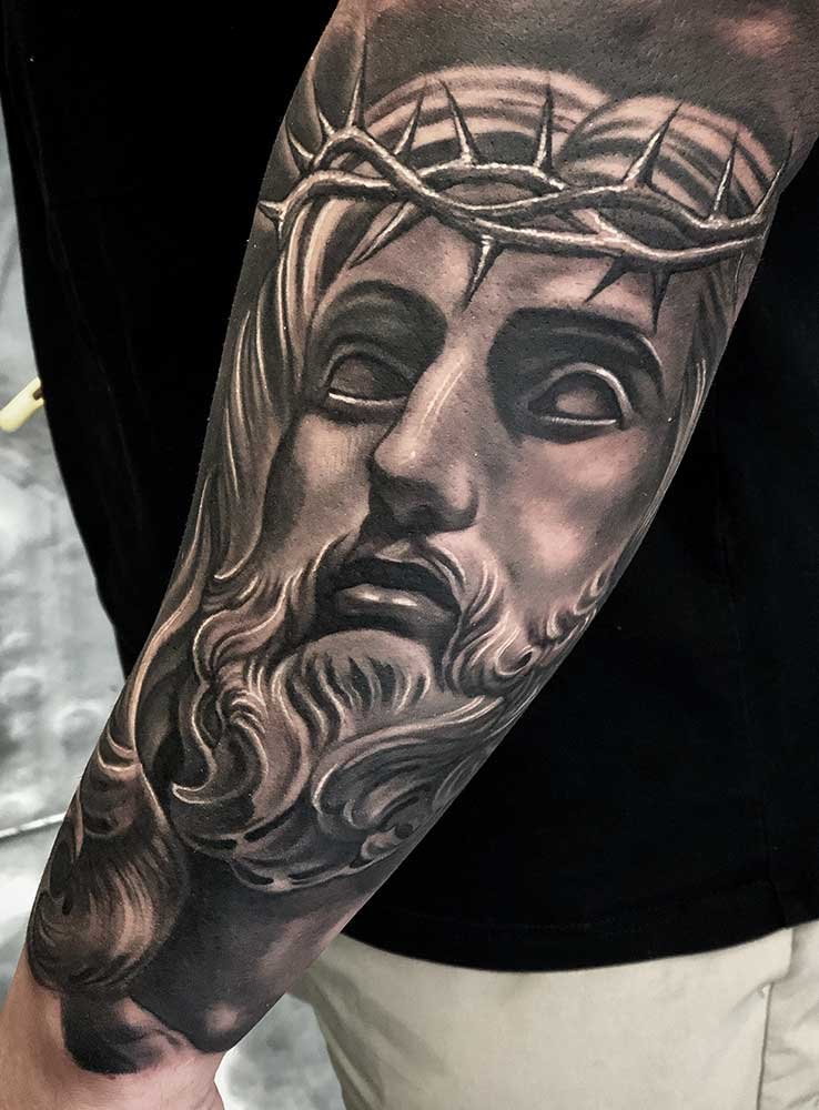 black and gray tattoo artists near me